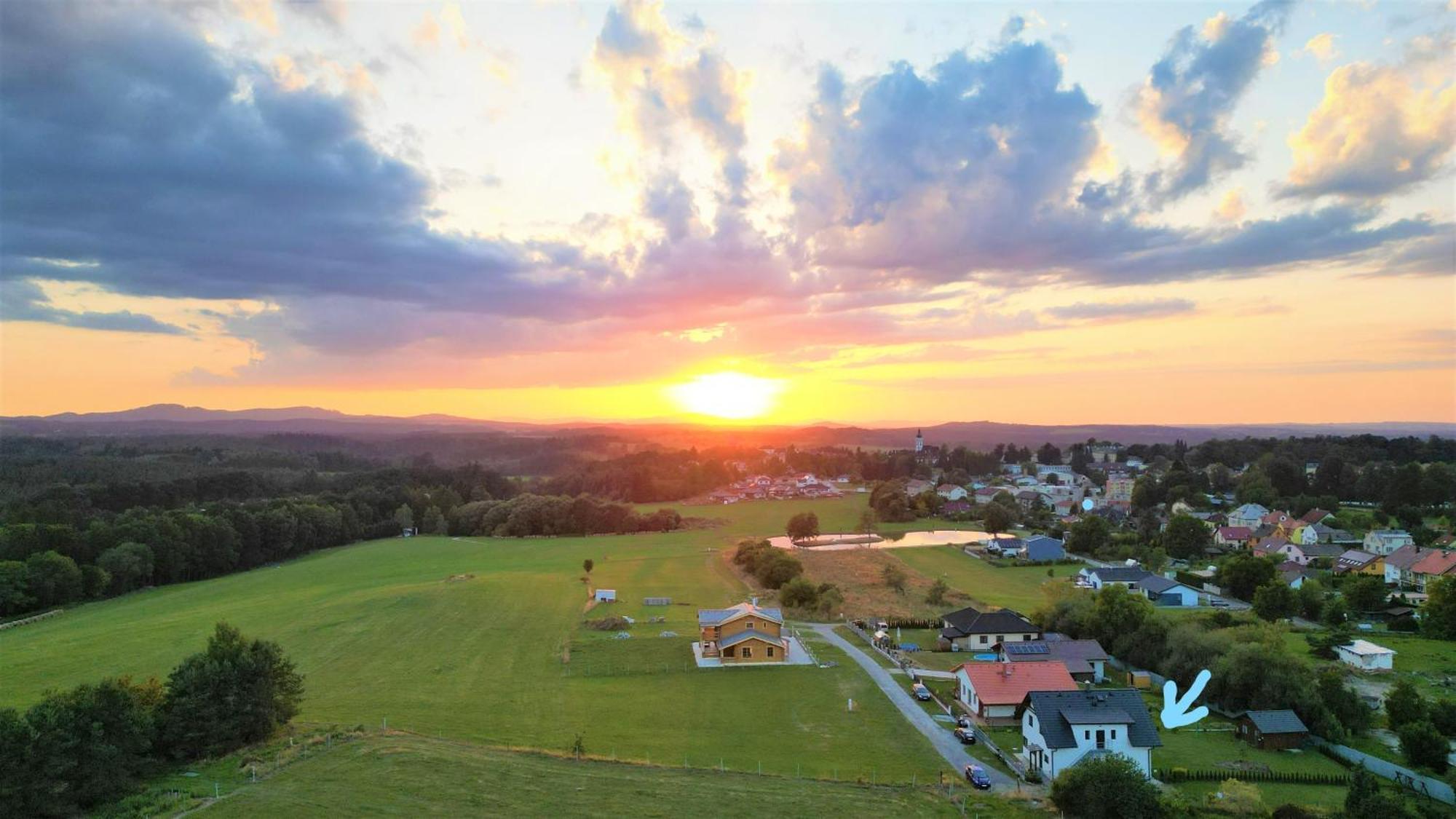 Apartmány Kohoutek a Slepička v Novohradských horách Nové Hrady Exterior foto